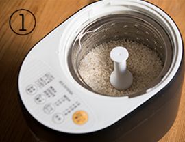 家庭用精米機