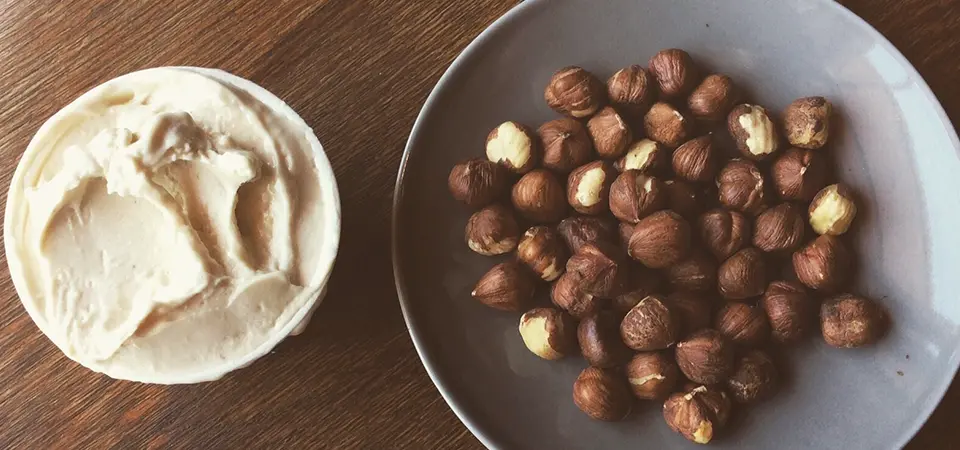 ヘーゼルナッツのジェラート